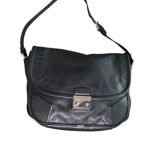 Marc Jacobs Black Leather Crossbody Bag